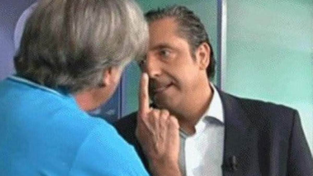 Siro López y Josep Pedrerol en Punto Pelota. Siro López y Josep Pedrerol en Punto Pelota.