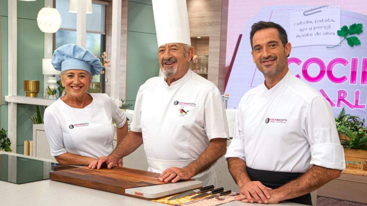 Karlos Arquiñano en un programa.