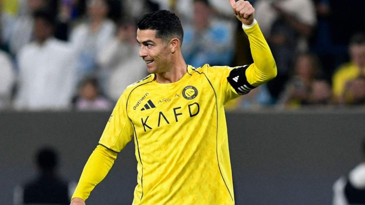 Cristiano Ronaldo, en un partido con el Al Nassr.