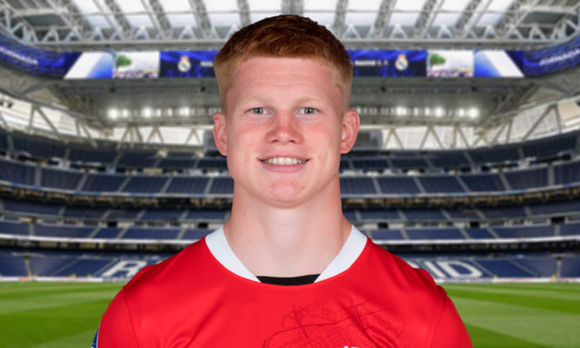 Kees Smit y el Santiago Bernabéu.