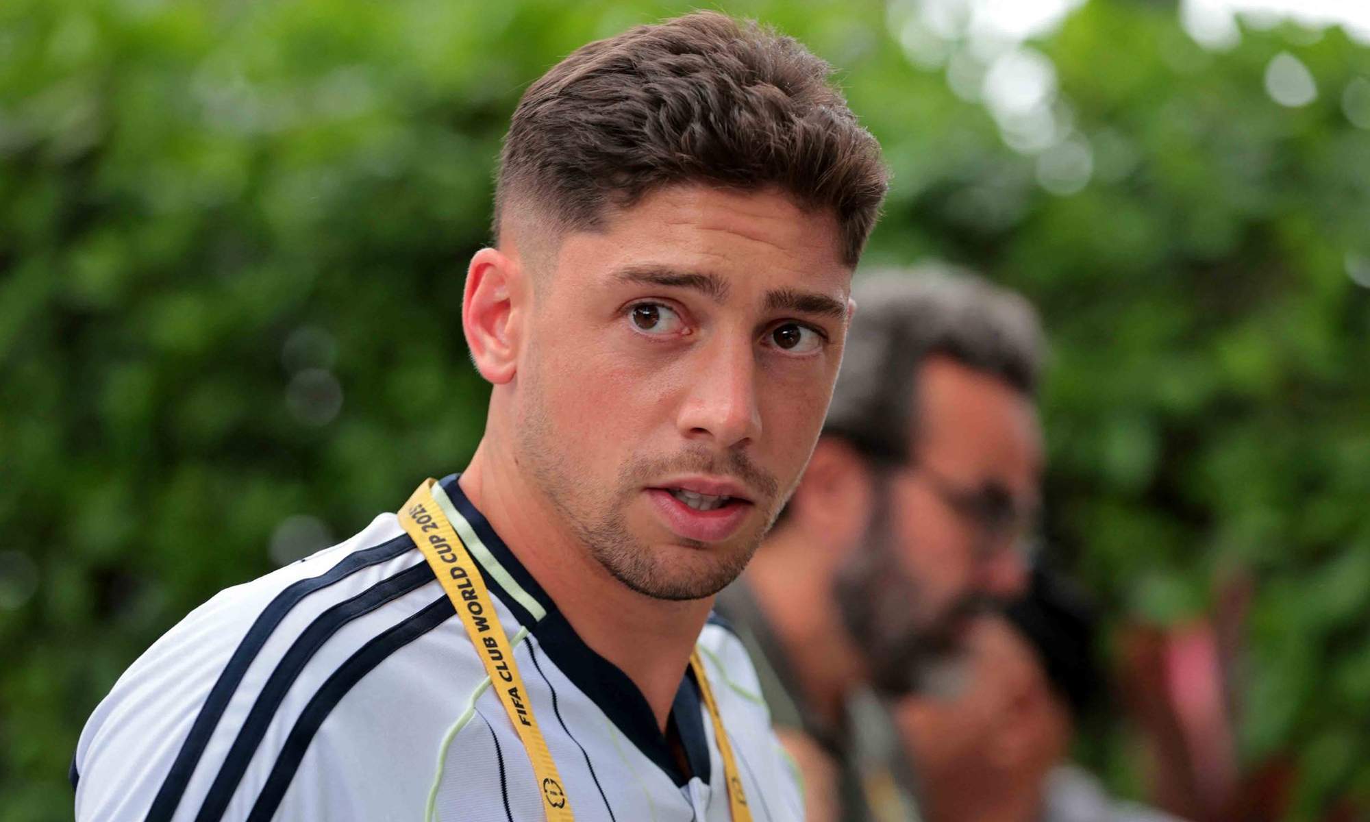 Fede Valverde con el Real Madrid en Estados Unidos por el Mundial de Clubes. 