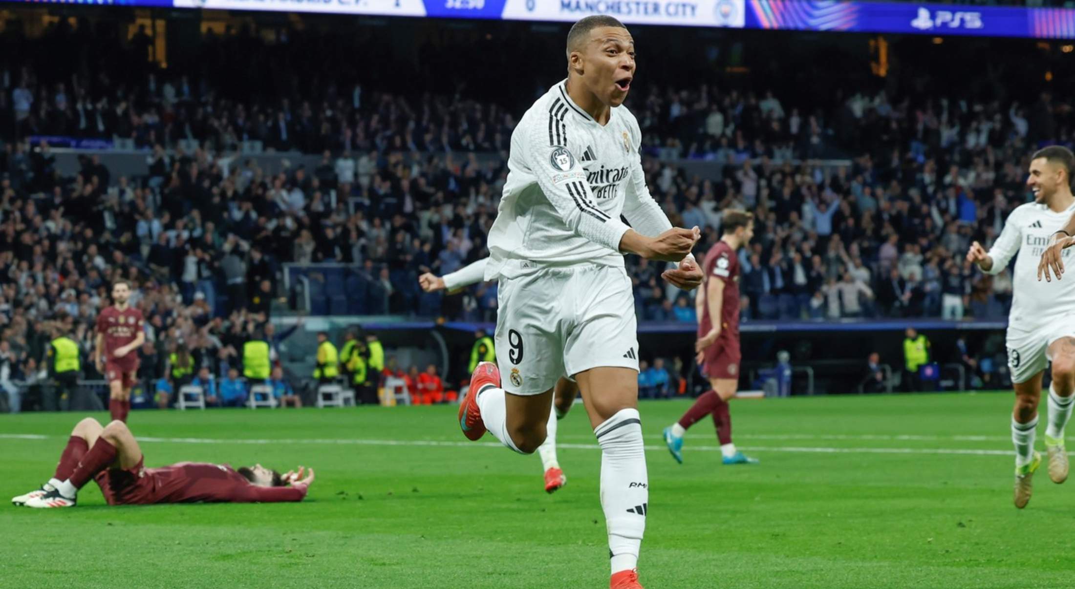 Mbappé será baja contra el Manchester City