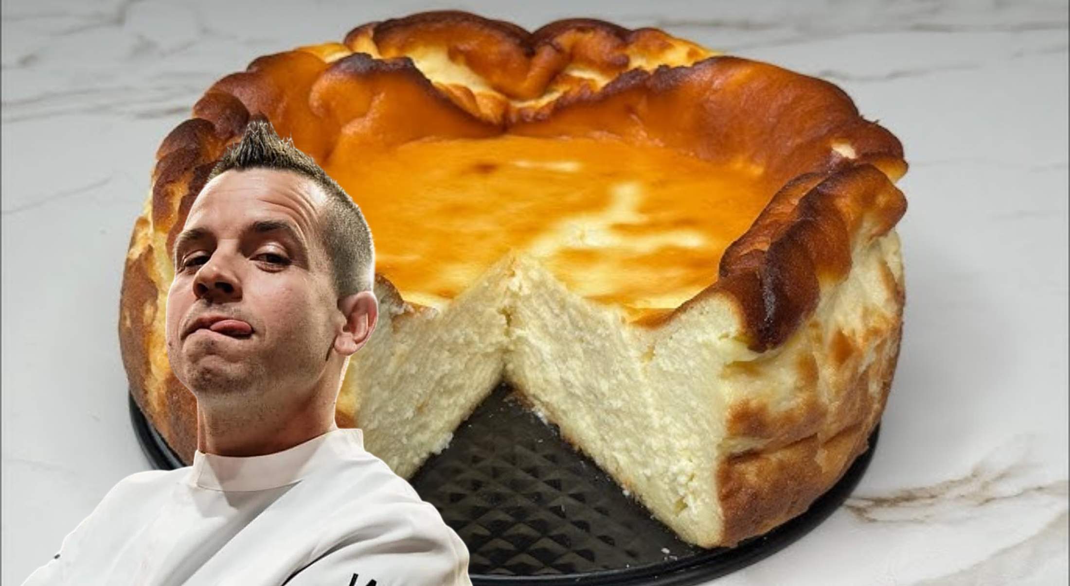 La tarta de queso de Dabiz Muñoz