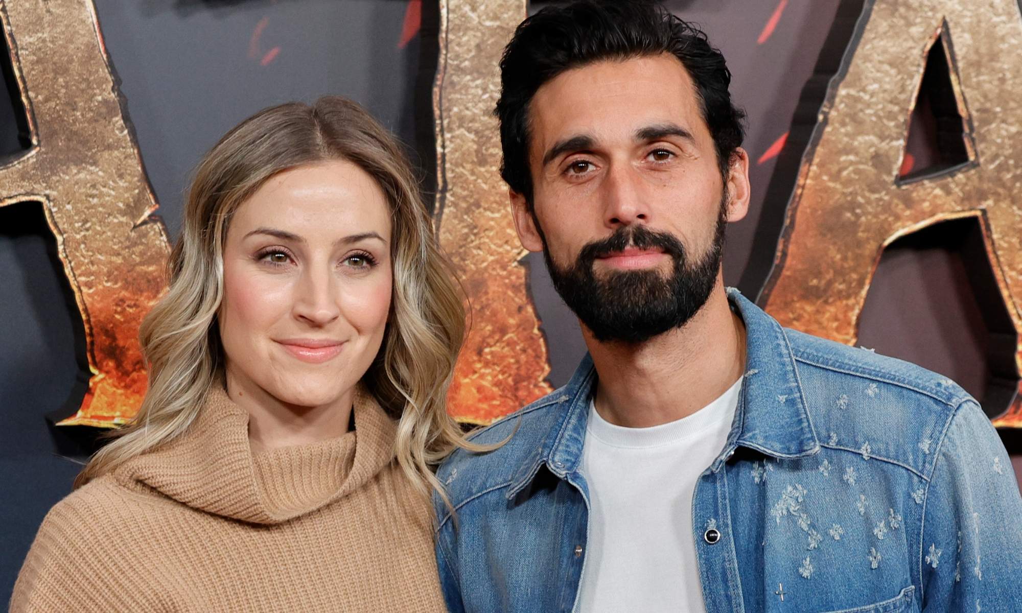 Arbeloa y su mujer Carlota Ruiz Arbeloa y su mujer Carlota Ruiz