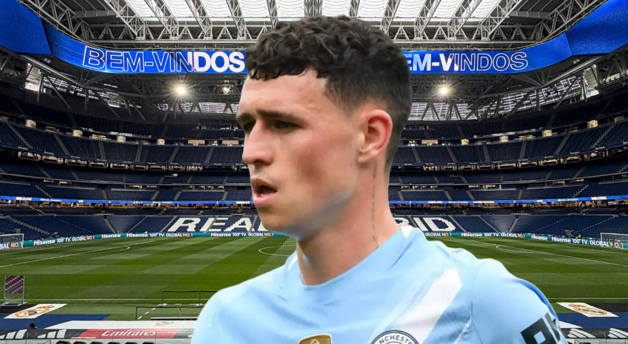 Foden se pronuncia sobre jugar en el Bernabéu