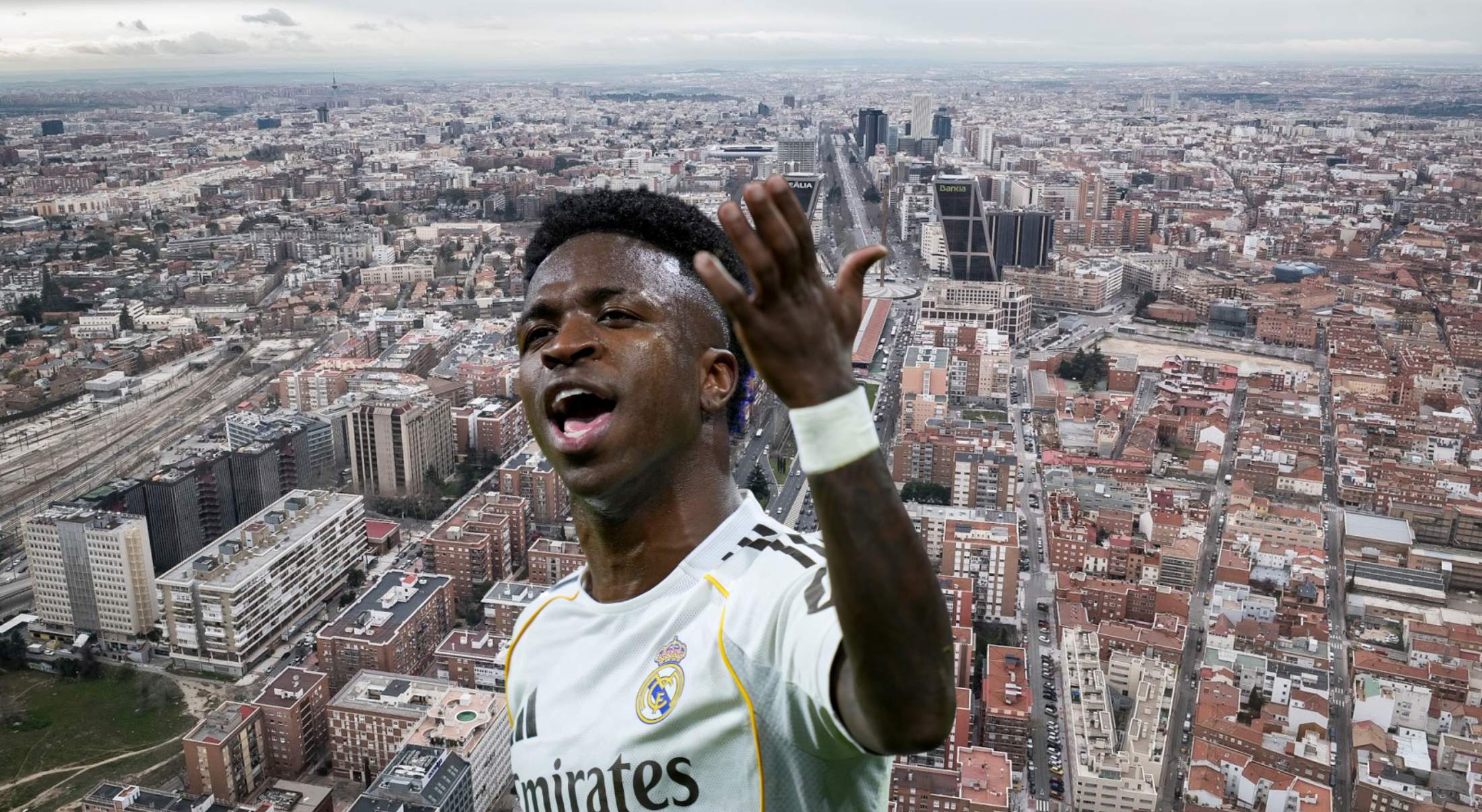 Vinicius y su monumento favorito de Madrid Vinicius y su monumento favorito de Madrid