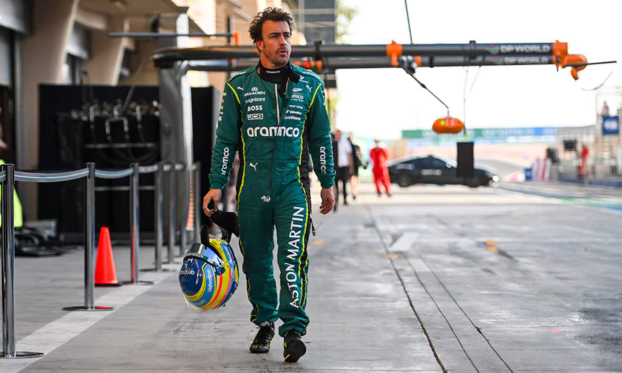 Fernando Alonso se prepara para el Gran Premio de Fórmula 1, que arrancará en Australia este fin de semana sin ningún problema.