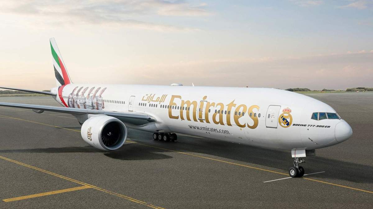El avión del Real Madrid en la actualidad