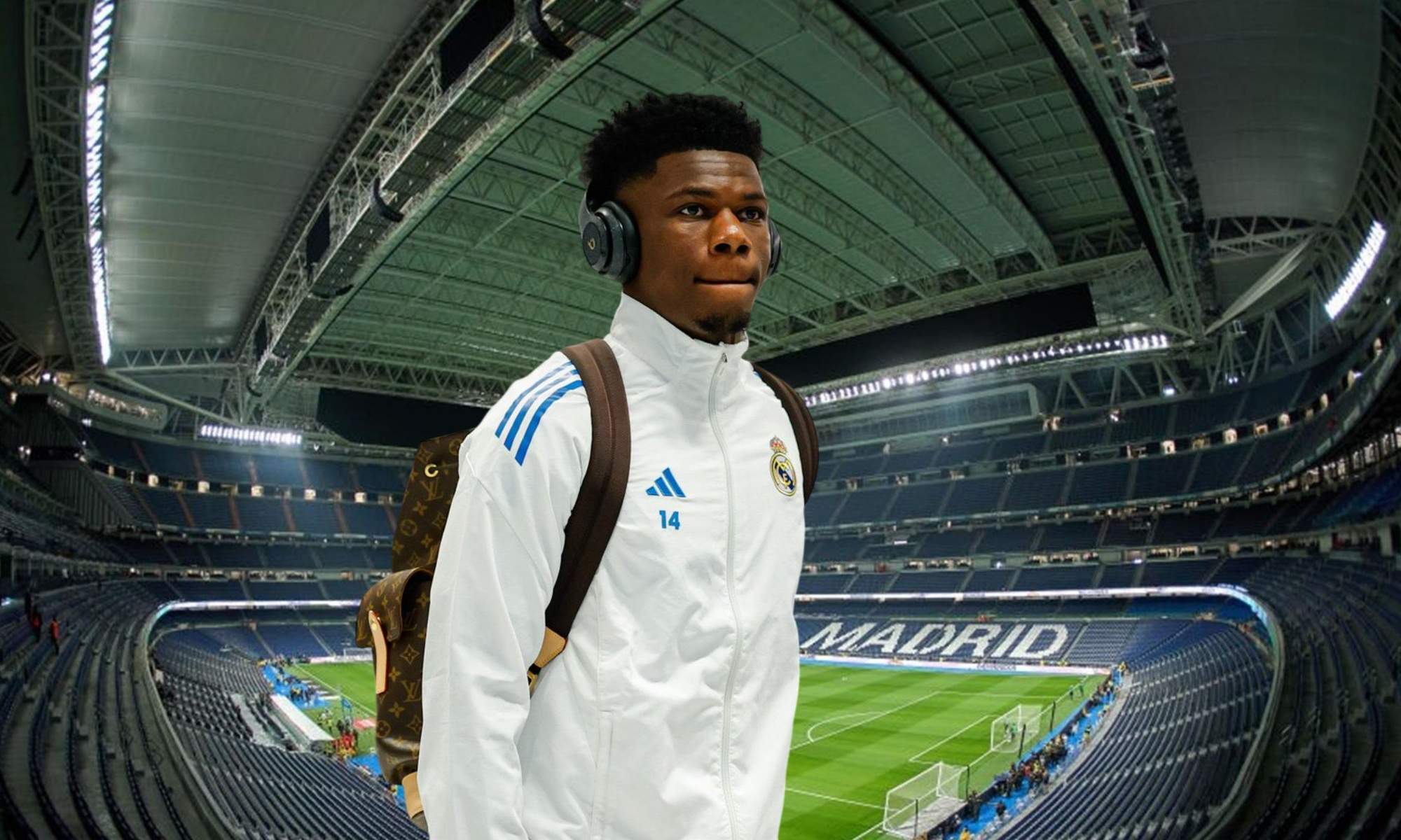 Tchouameni sale a ver el césped del estadio Santiago Bernabéu y confirma el cambio: "Está mucho mejor que hace tres meses, gran trabajo" Tchouameni sale a ver el césped del estadio Santiago Bernabéu y confirma el cambio: "Está mucho mejor que hace tres meses, gran trabajo"