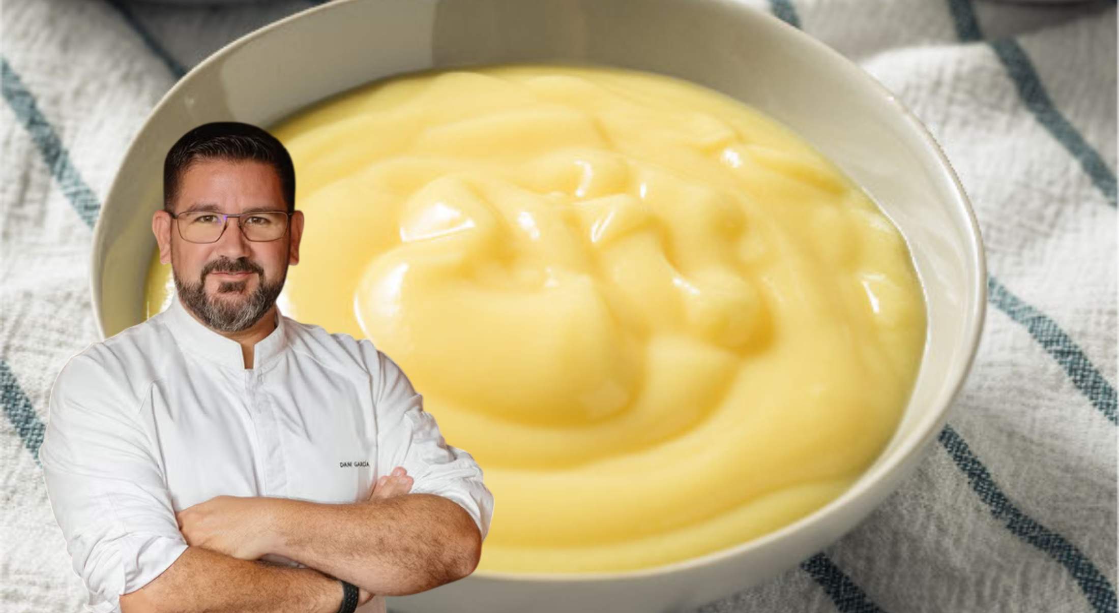 Receta de natillas de Dani García
