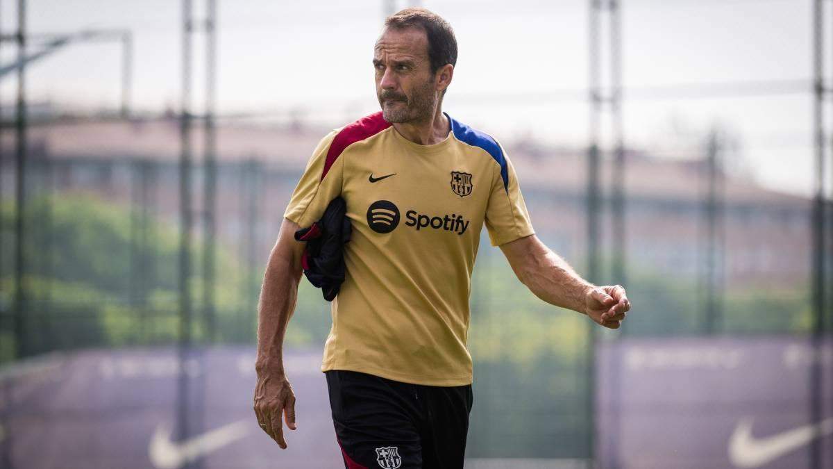 Julio Tous, preparador físico del FC Barcelona