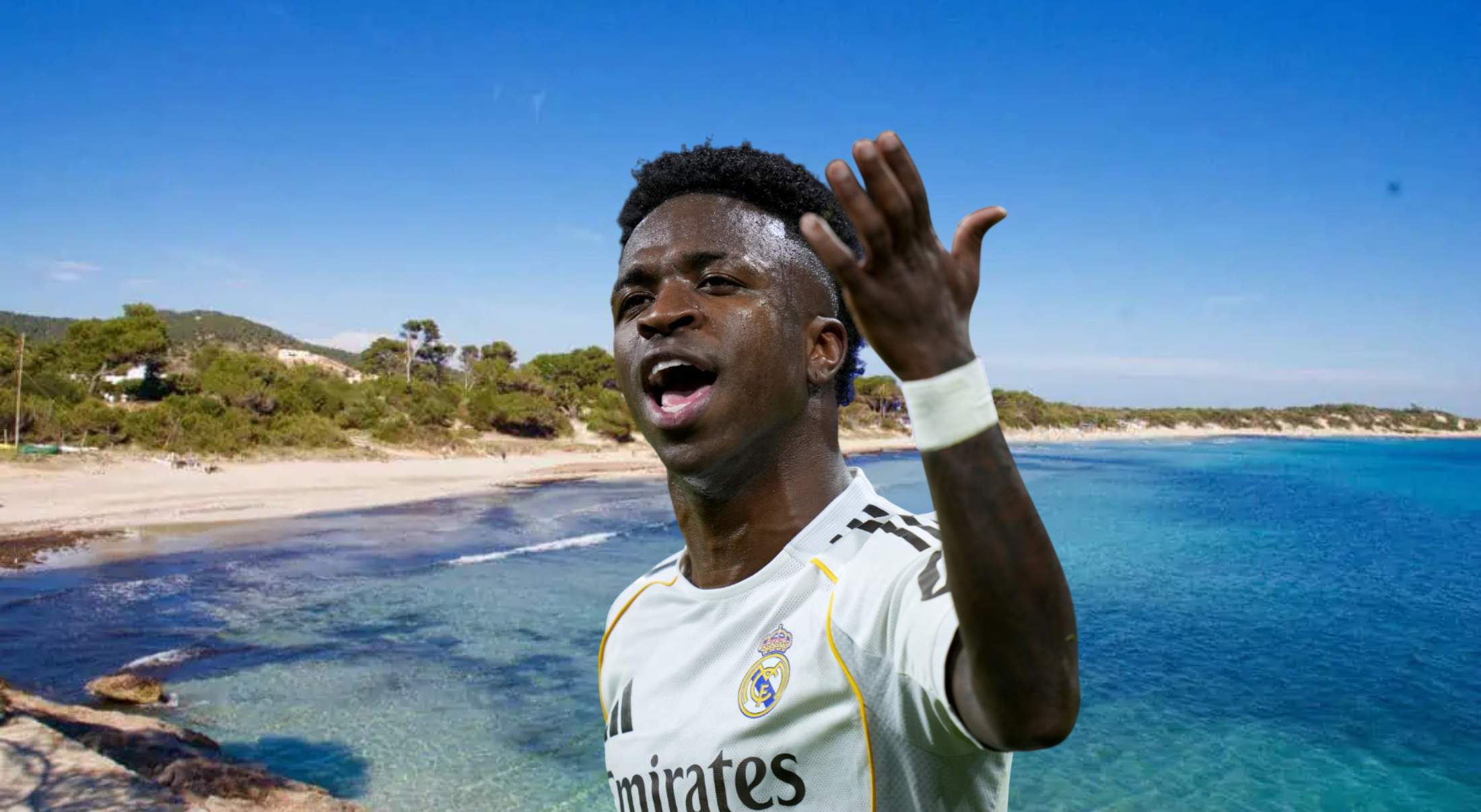 El rincón en Baleares que enamora a Vinicius