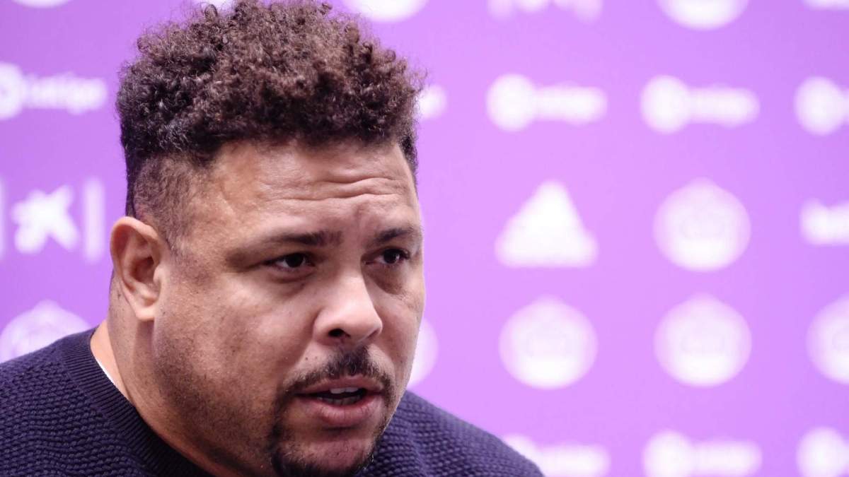 Ronaldo Nazario con el Valladolid.