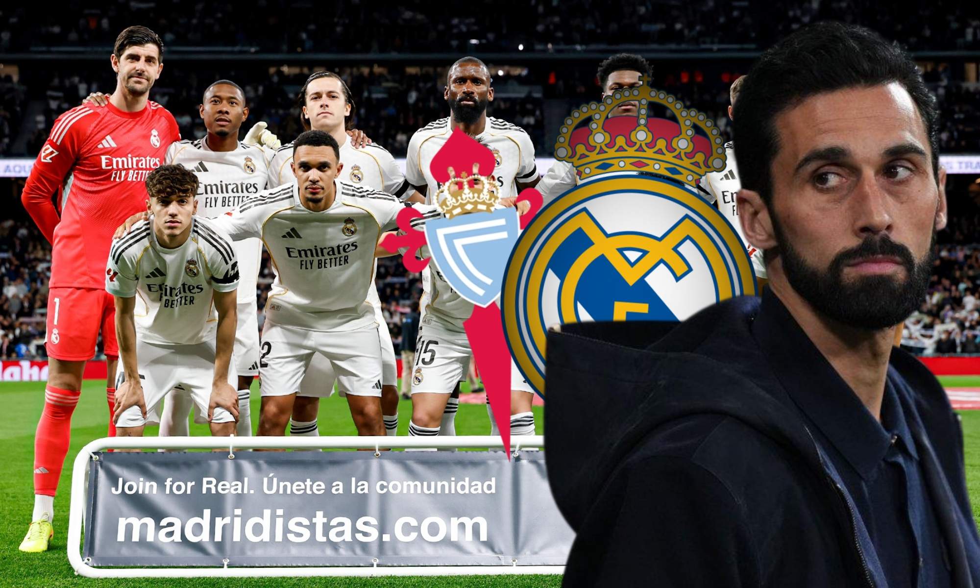 Álvaro Arbeloa realiza hasta tres cambios para intentar sacar los tres puntos de Balaídos en el partido de esta noche frente al Celta de Vigo.