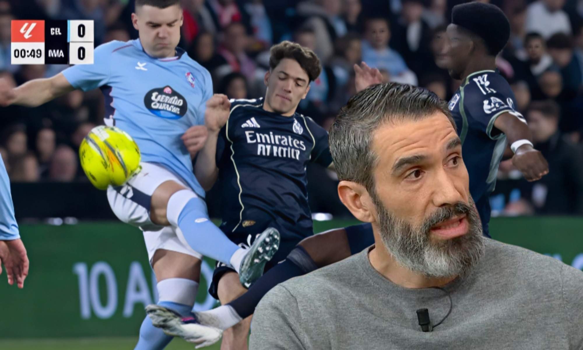 Fernando Sanz, sorprendido con la decisión del VAR: "Si le hacen ir al monitor, no veas la que se lía"