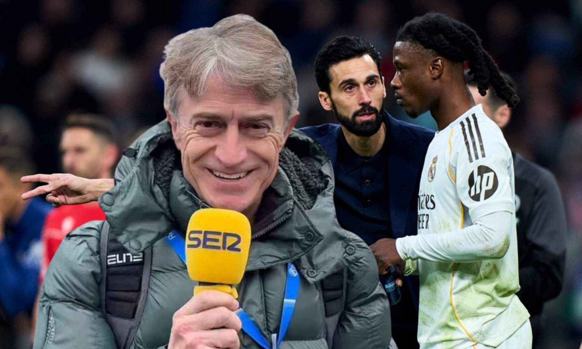 Javi Herráez desvela que Arbeloa le ha lanzado un 'dardo' a Camavinga