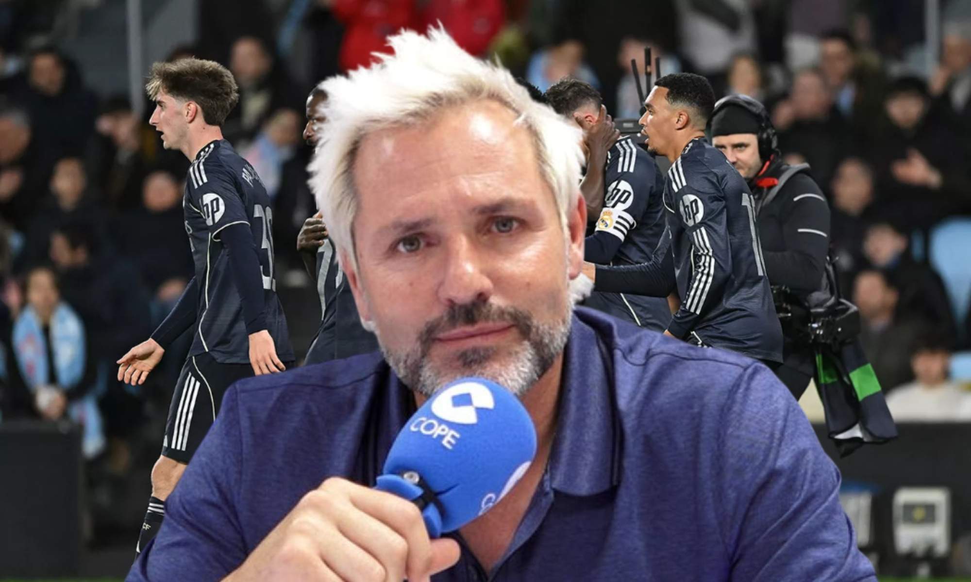 Santi Cañizares, que está de comentarista e la Cadena COPE, se rinde en elogios hacia el compromiso de Raúl Asencio