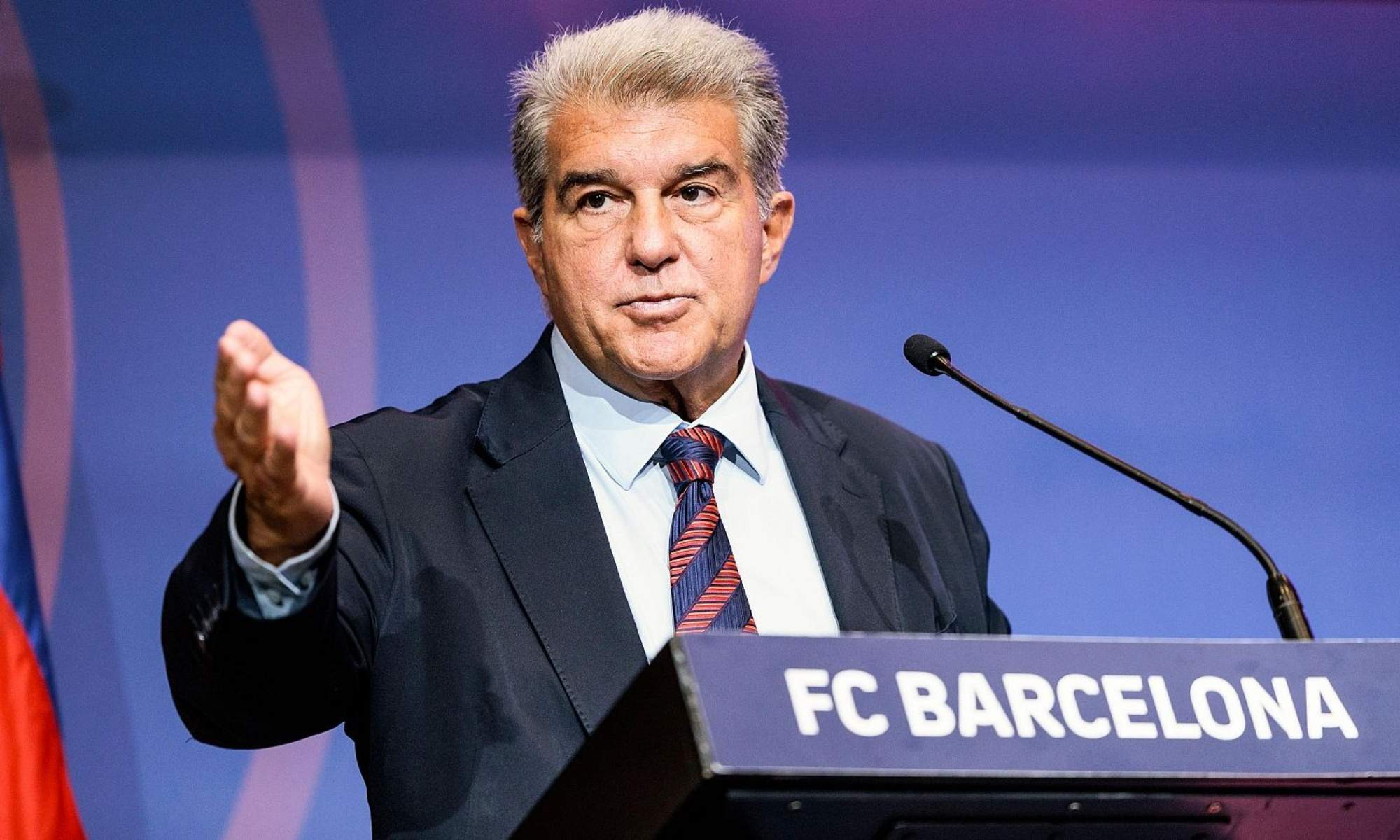Laporta sigue su campaña arbitral contra el Real Madrid: "Hay falta al jugador del Celta en el gol que marcan en el último minuto"