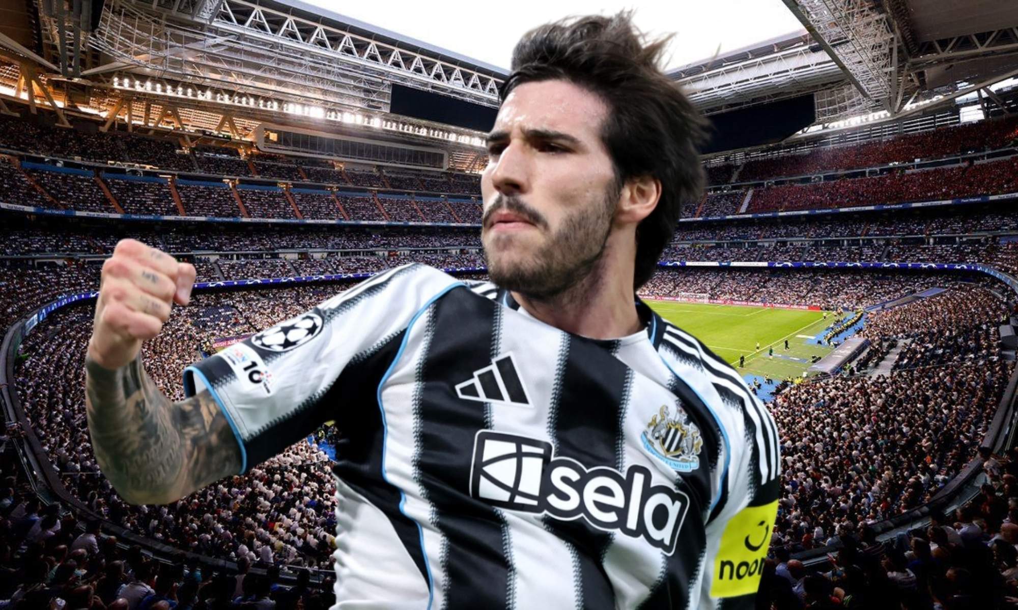 El Real Madrid sigue tras los pasos de Sandro Tonali, otro de los candidatos para reforzar el centro del campo de cara a la siguiente campaña.