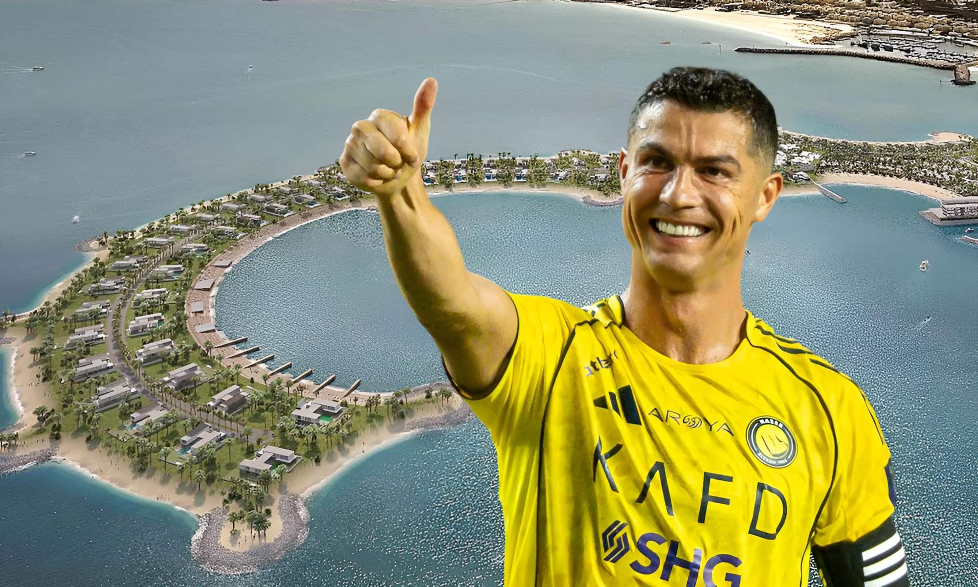 La isla de los multimillonarios en la que tiene casa Cristiano Ronaldo: 25 millones la vivienda más barata y un puente de 300 metros que la une a la costa