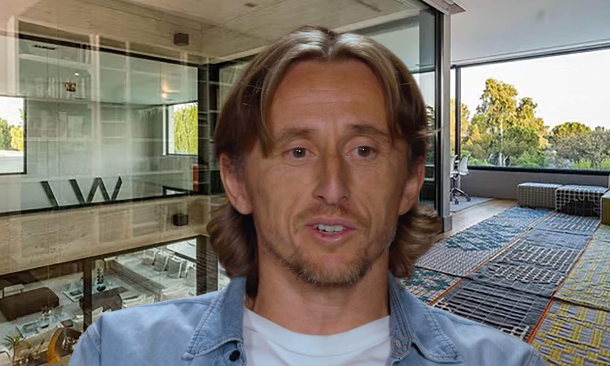 Luka Modric sigue manteniendo su espectacular mansión de La Moraleja, en Madrid, donde planea vivir cuando se retire del fútbol.