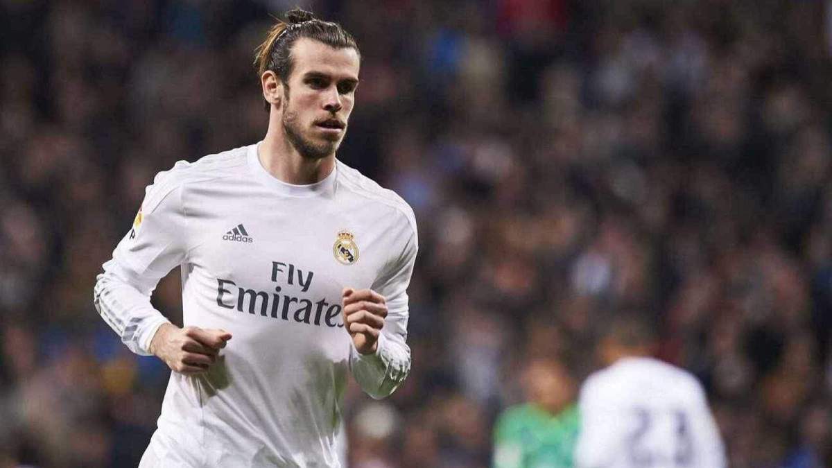 Bale durante un partido del Real Madrid