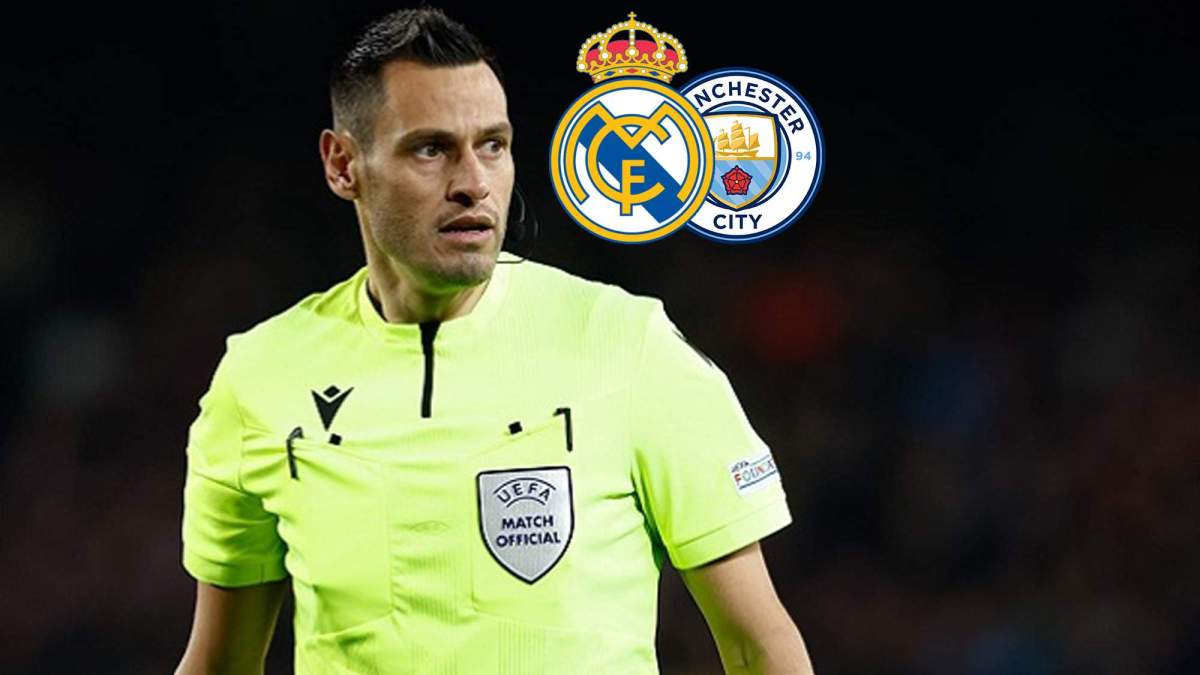 Maurizio Mariani, árbitro del Real Madrid - Manchester City. 