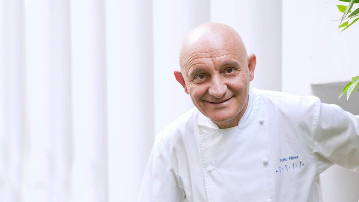 Toño Pérez, chef del restaurante Atrio Toño Pérez, chef del restaurante Atrio