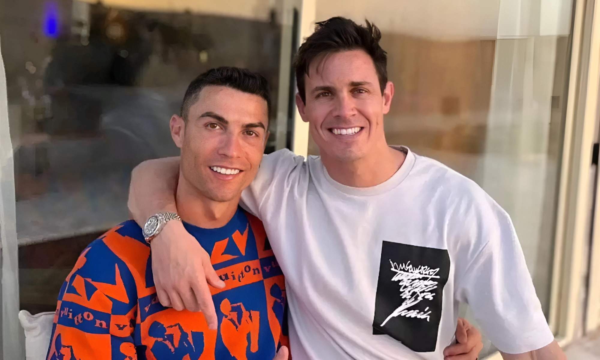 Edu Aguirre (38), periodista, sobre La Velada de Ibai Llanos: "Le dije a Cristiano Ronaldo que voy a estar delante de 85.000 personas"