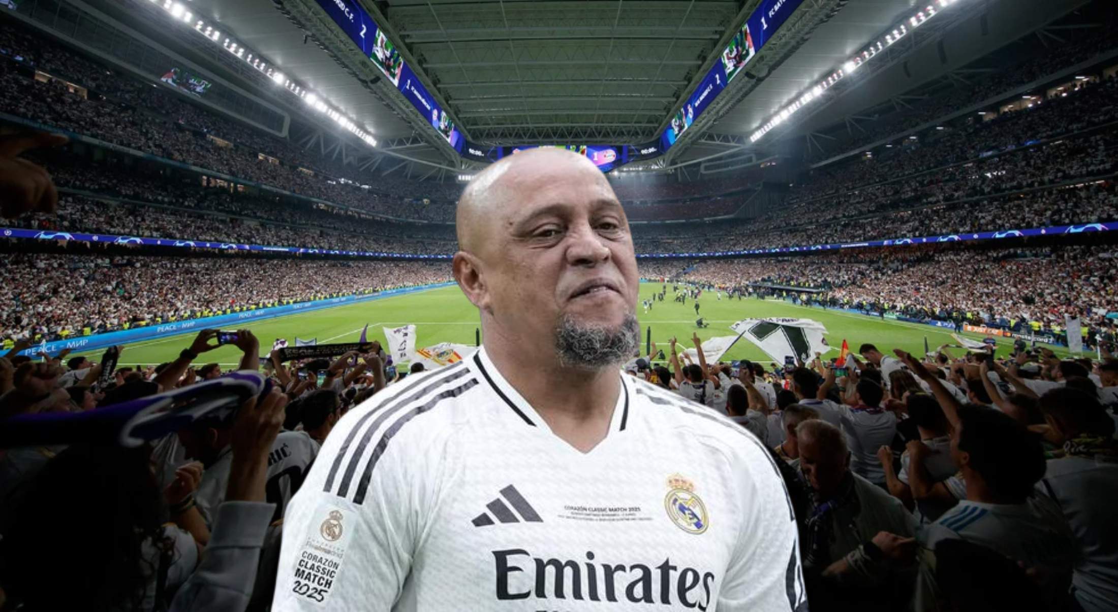 Roberto Carlos habla de la familia del Santiago Bernabéu