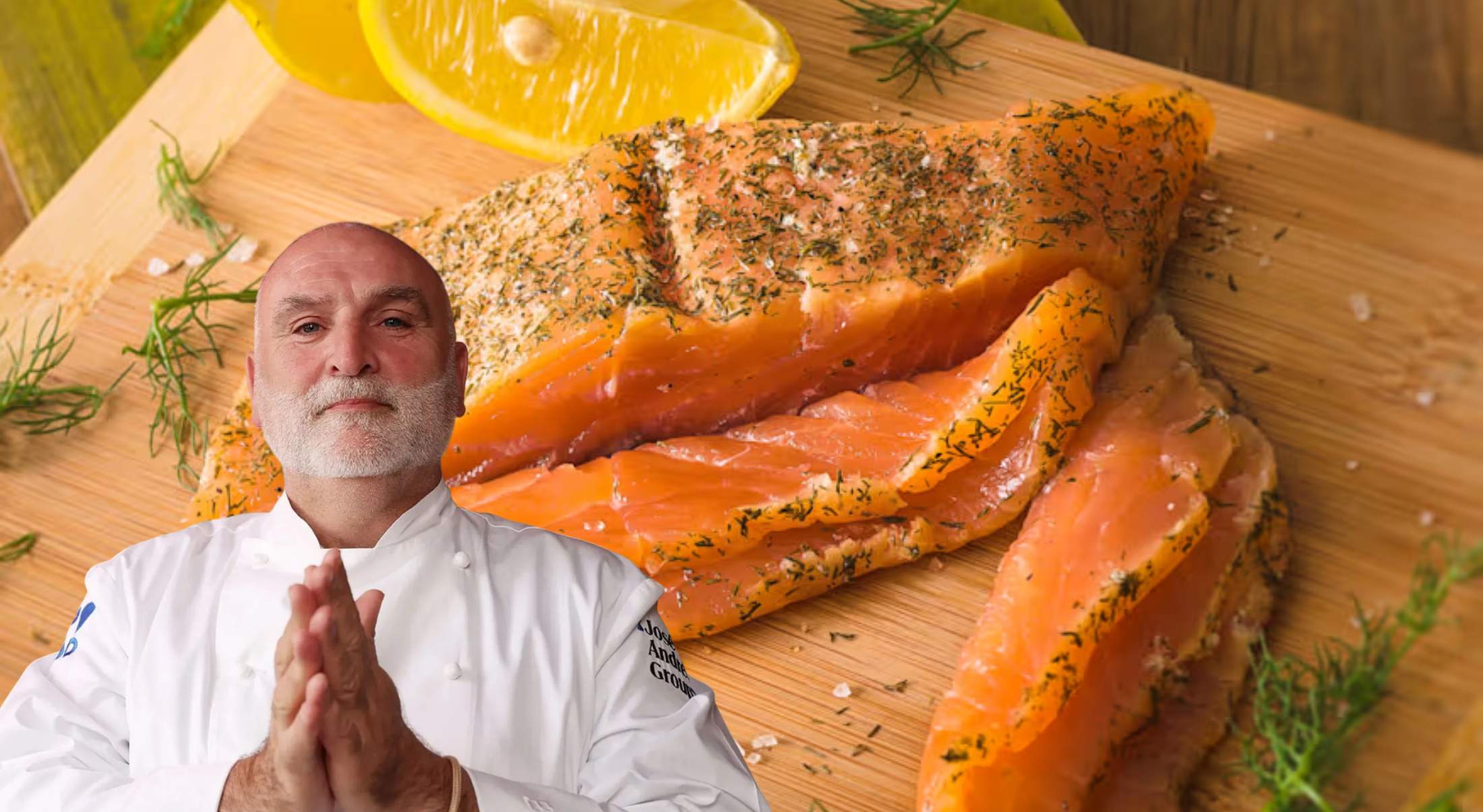 Salmón al microondas por José Andrés