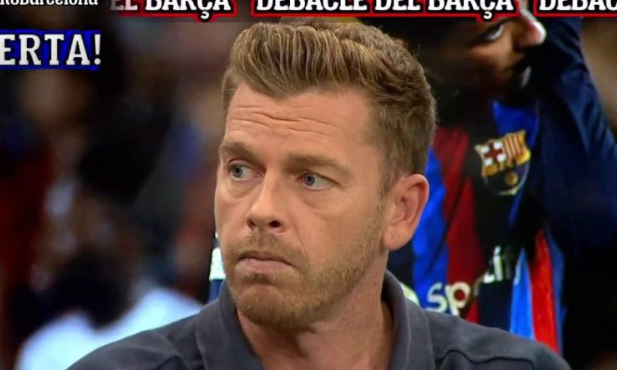 Jota Jordi, durante una emisión de 'El Chiringuito de Jugones'.