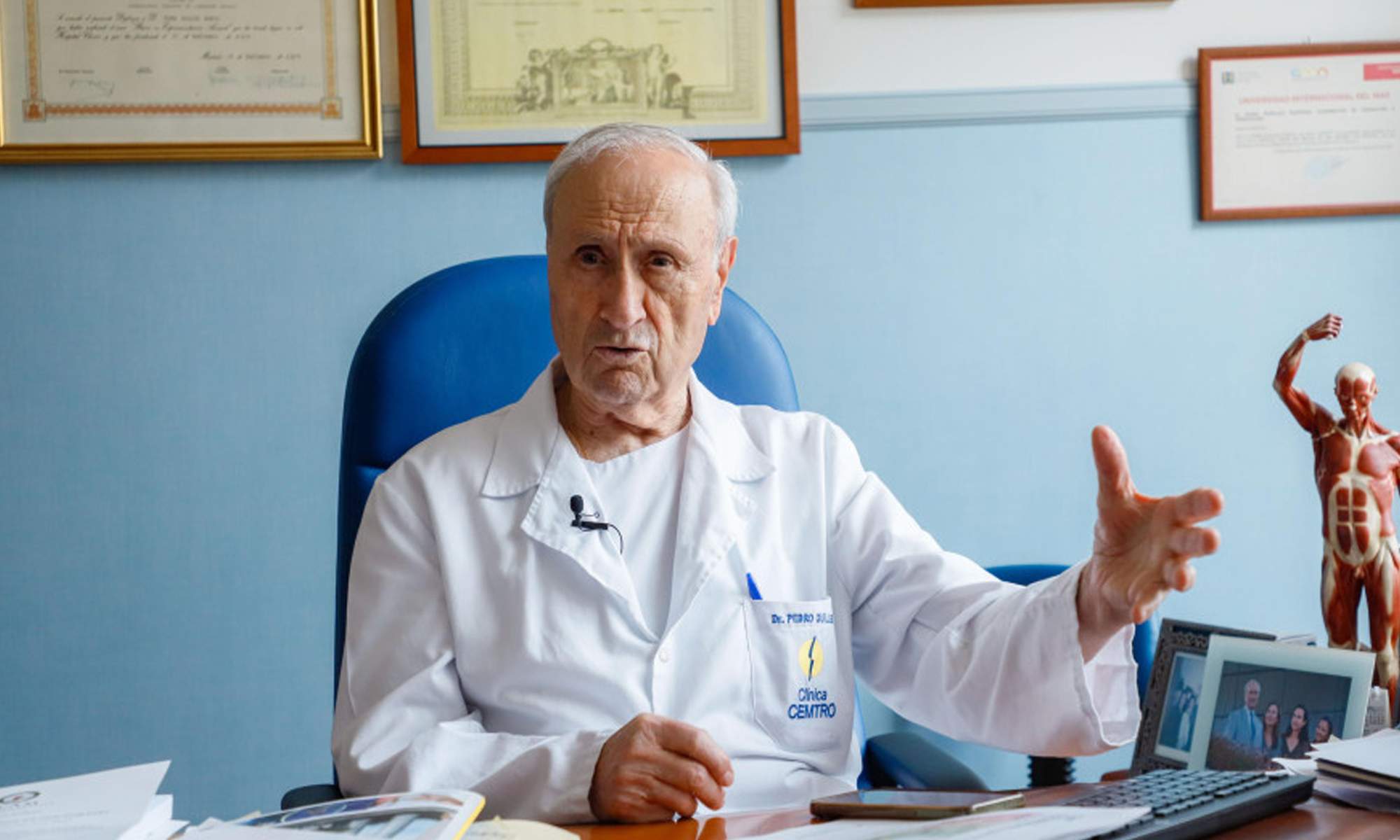 El doctor Pedro Guillén.