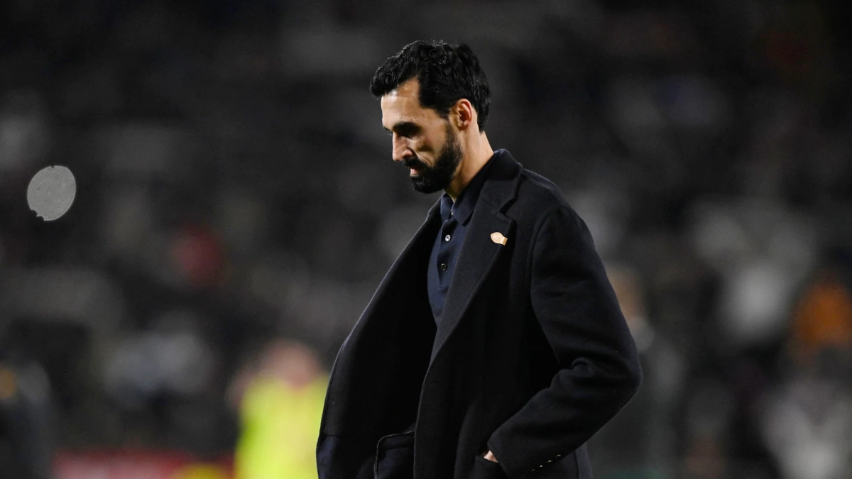 Álvaro Arbeloa entrenando al Real Madrid.