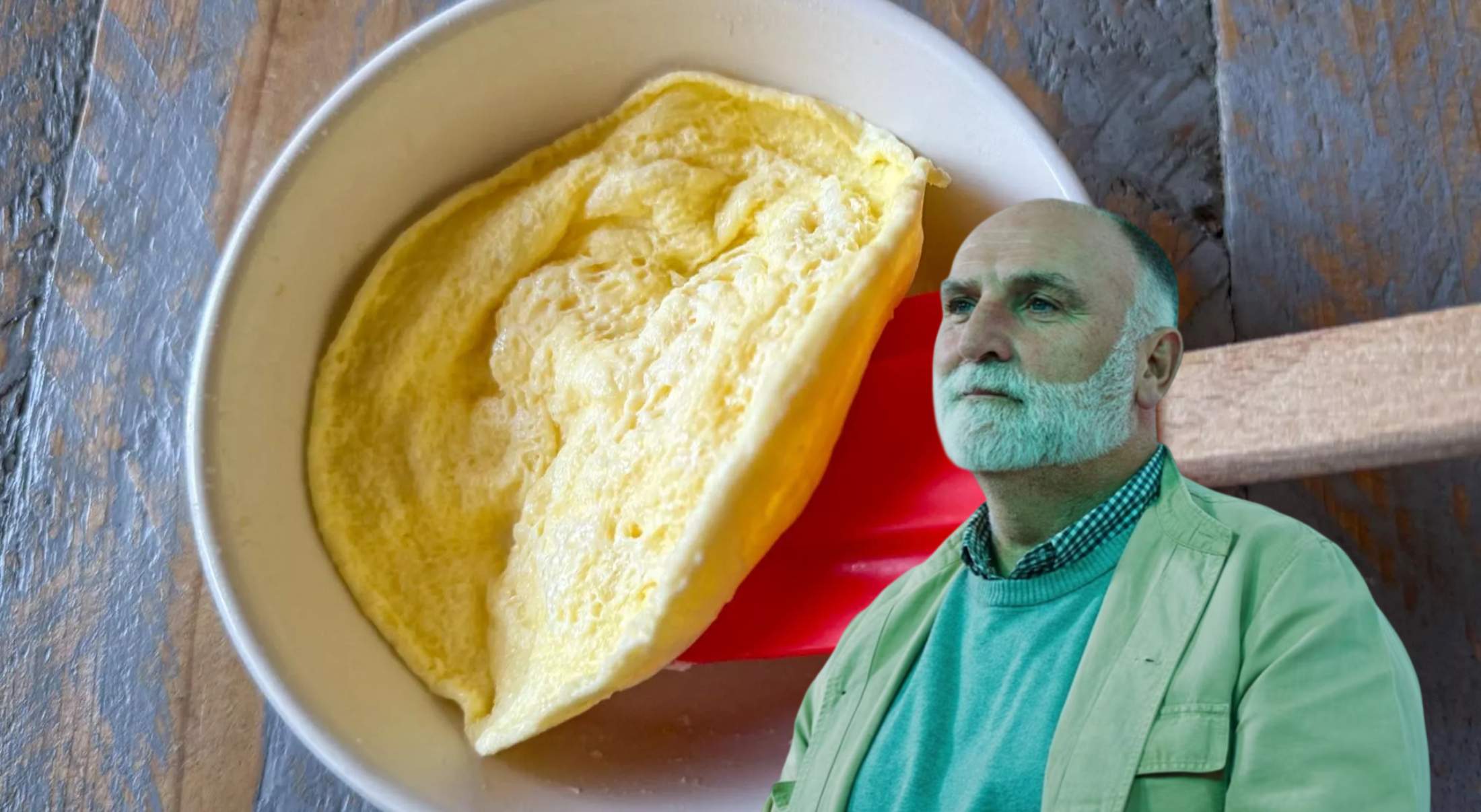 La receta de tortilla al microondas de José Andrés