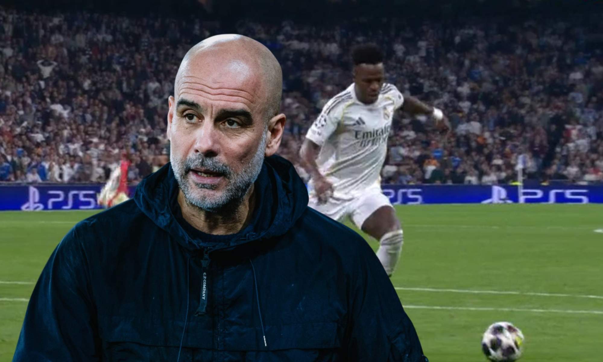 Guardiola empieza a calentar el choque de vuelta ante el Real Madrid
