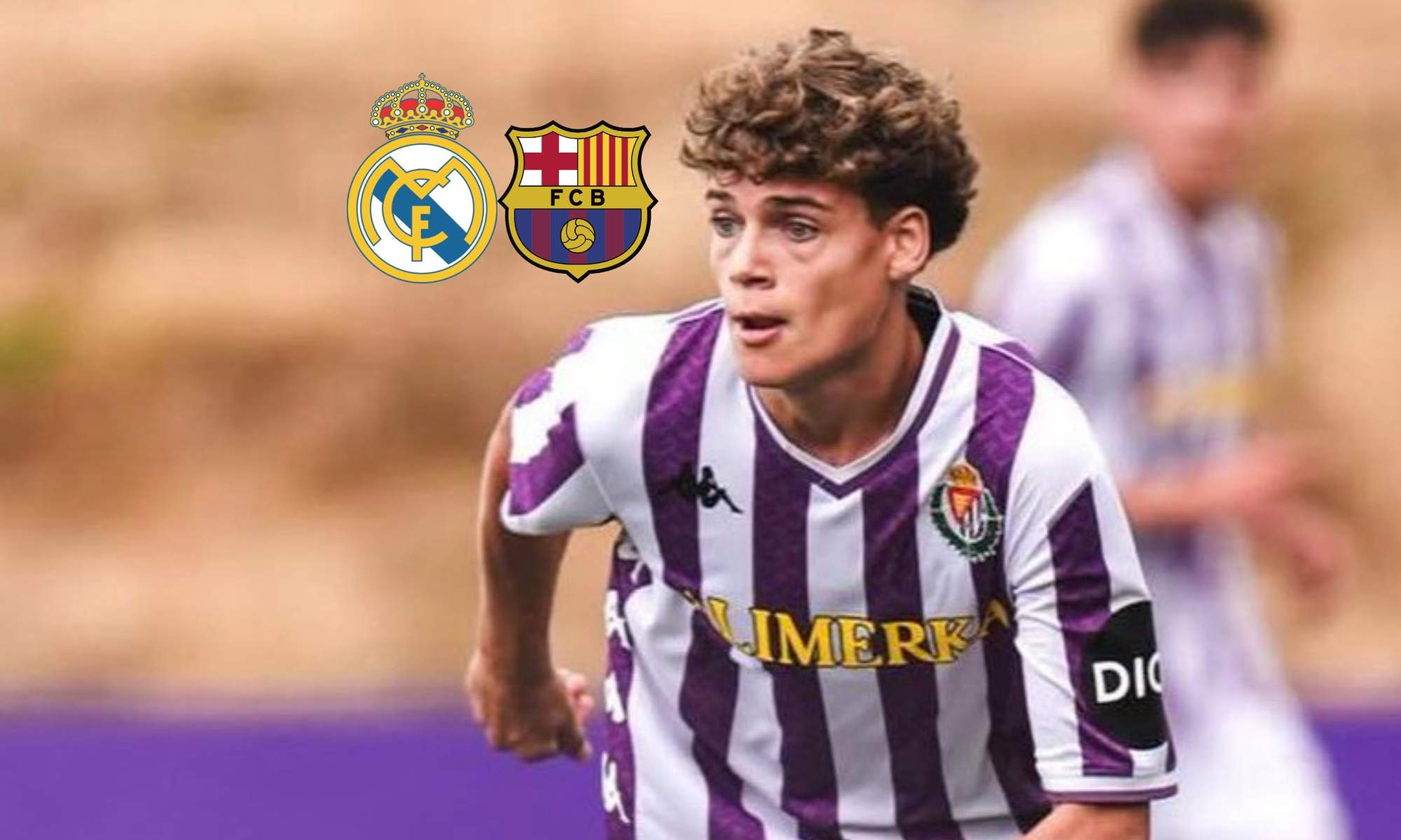 Sergio Merino, joya del Valladolid, gusta al Real Madrid y FC Barcelona