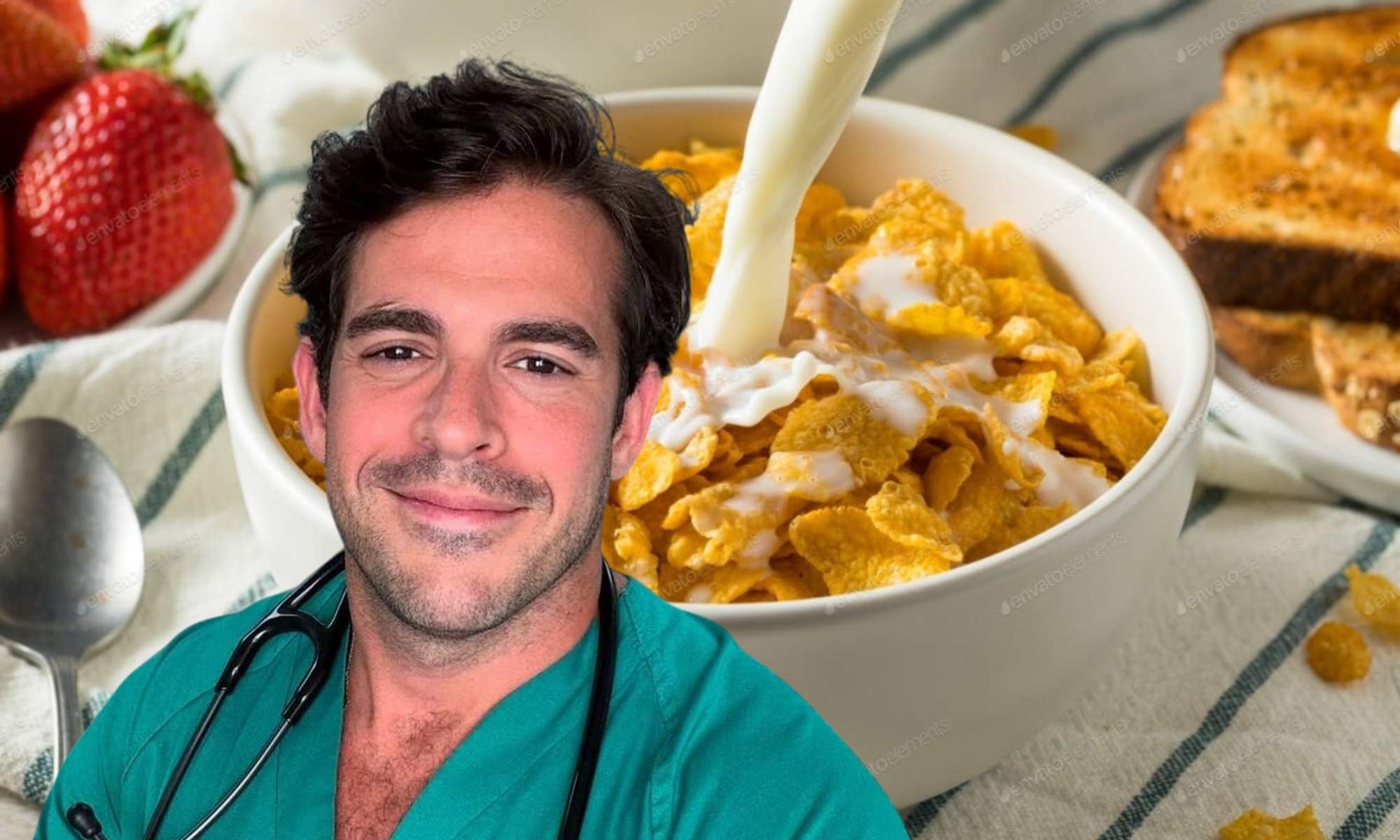 Aurelio Rojas cree que la leche con cereales no es un buen desayuno, especialmente para los niños