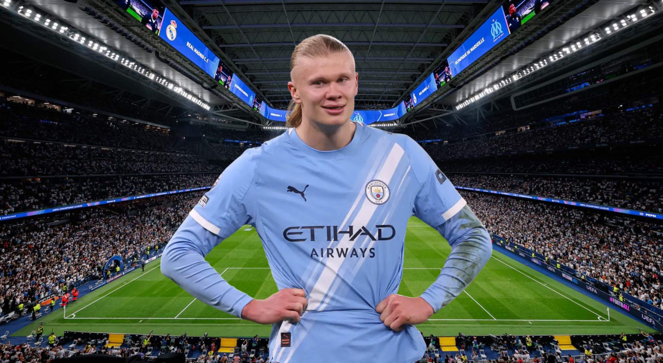 Haaland sentencia al Barcelona solo quiere fichar por el Real Madrid