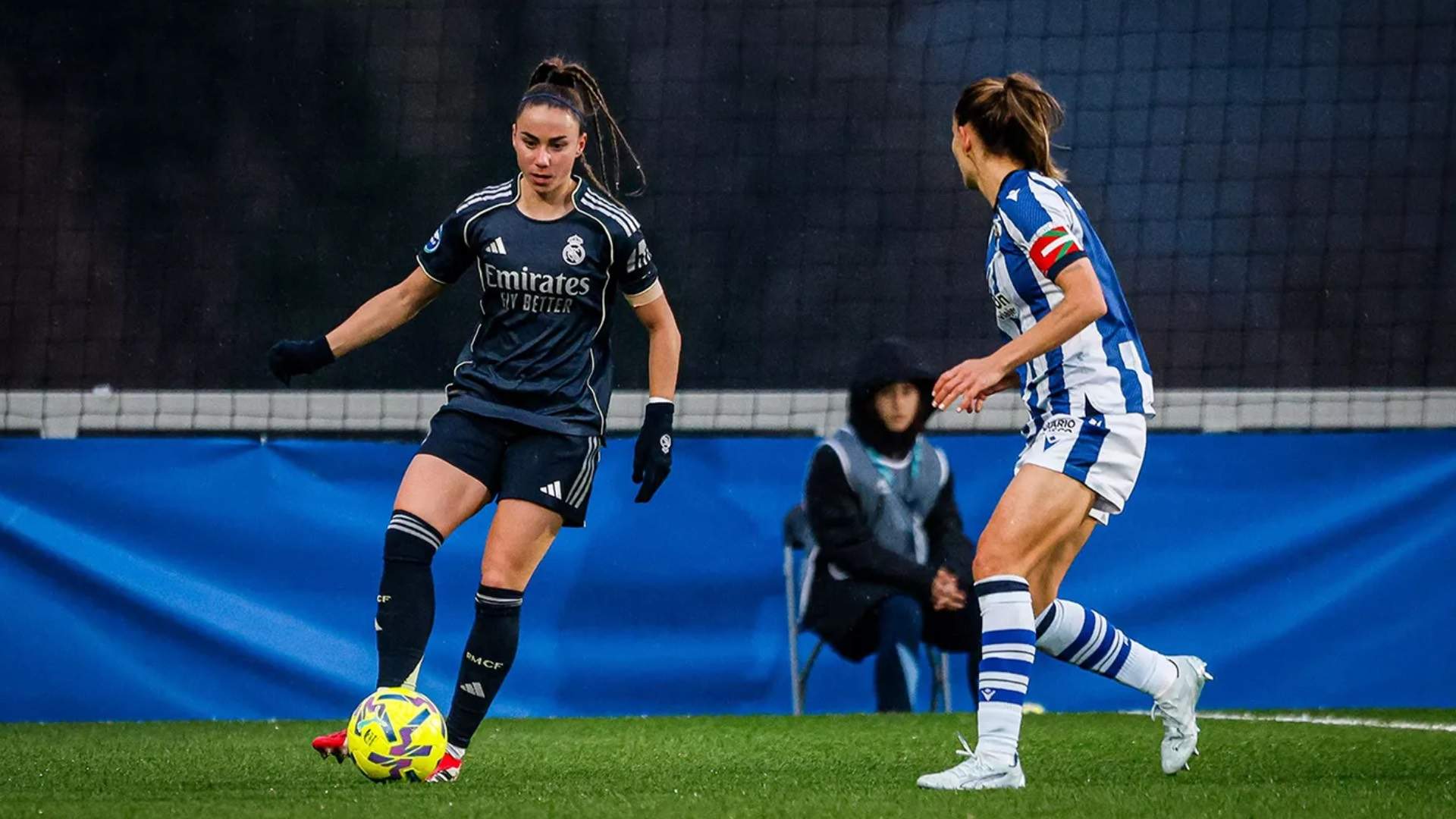 El Real Madrid regresó a la Liga F con victoria 0-3 ante la Real Sociedad en Zubieta