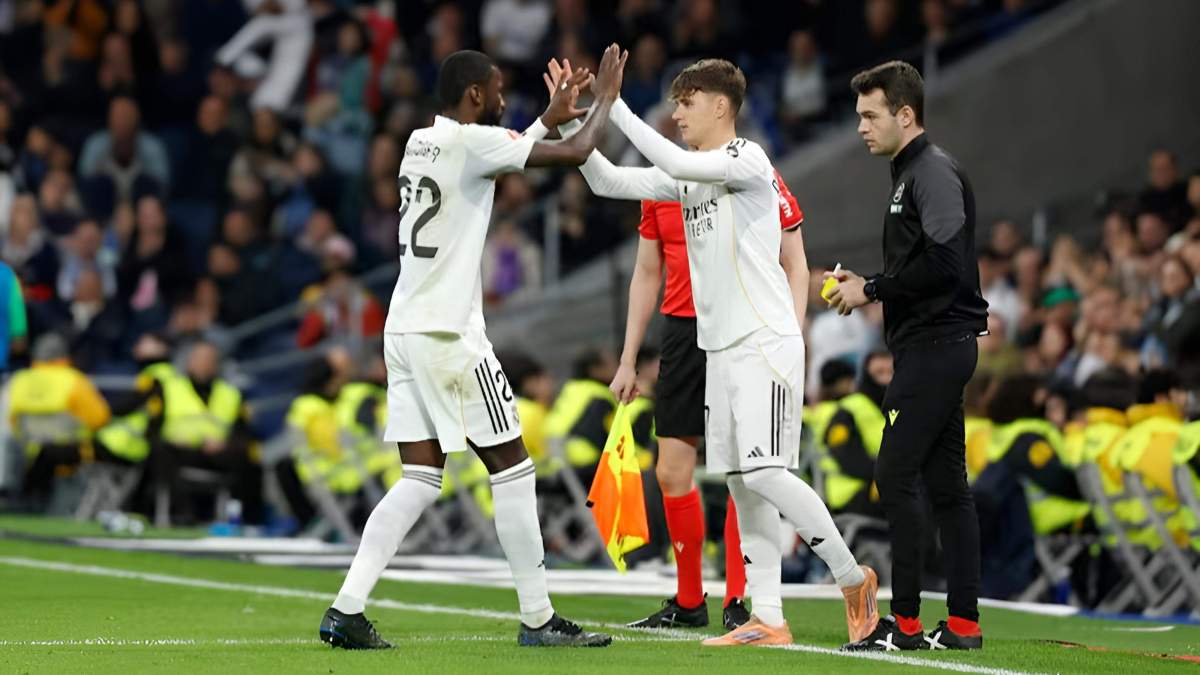 El debut de Diego Aguado con el Real Madrid