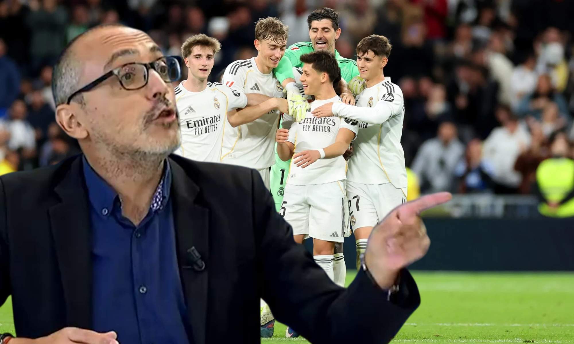 Jesús Alcaide ha querido reivindicar a Arda Güler por su golazo ante el Elche.