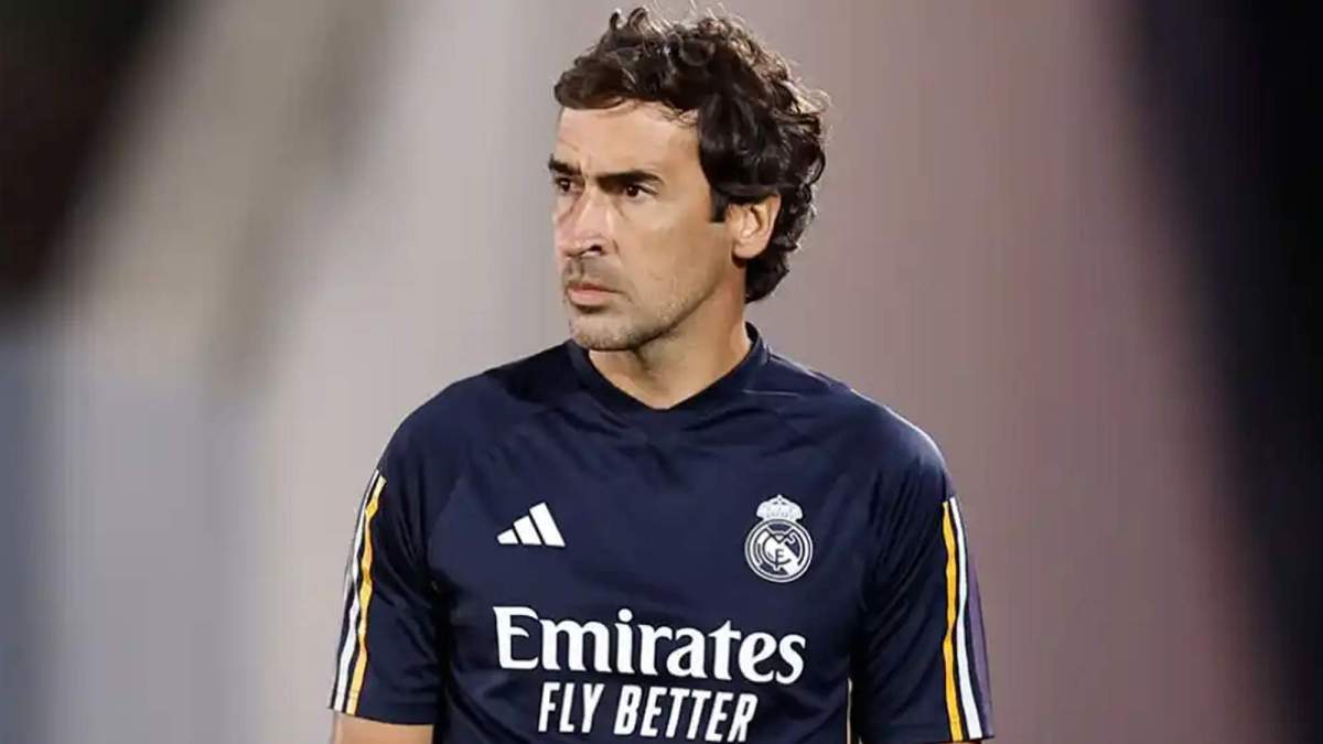 Raúl durante un partido del Castilla