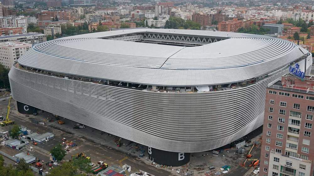 El Santiago Bernabéu podría estar totalmente preparado para el final de esta temporada.