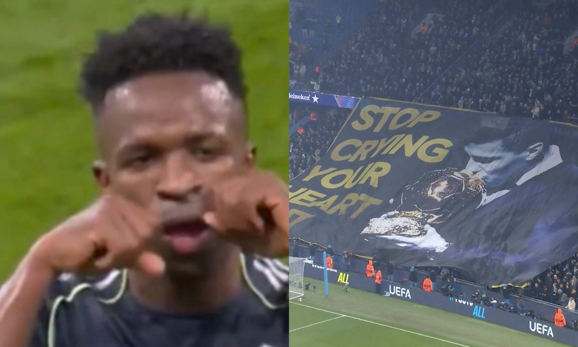 La celebración de Vinicius tiene una intrahistoria muy particular