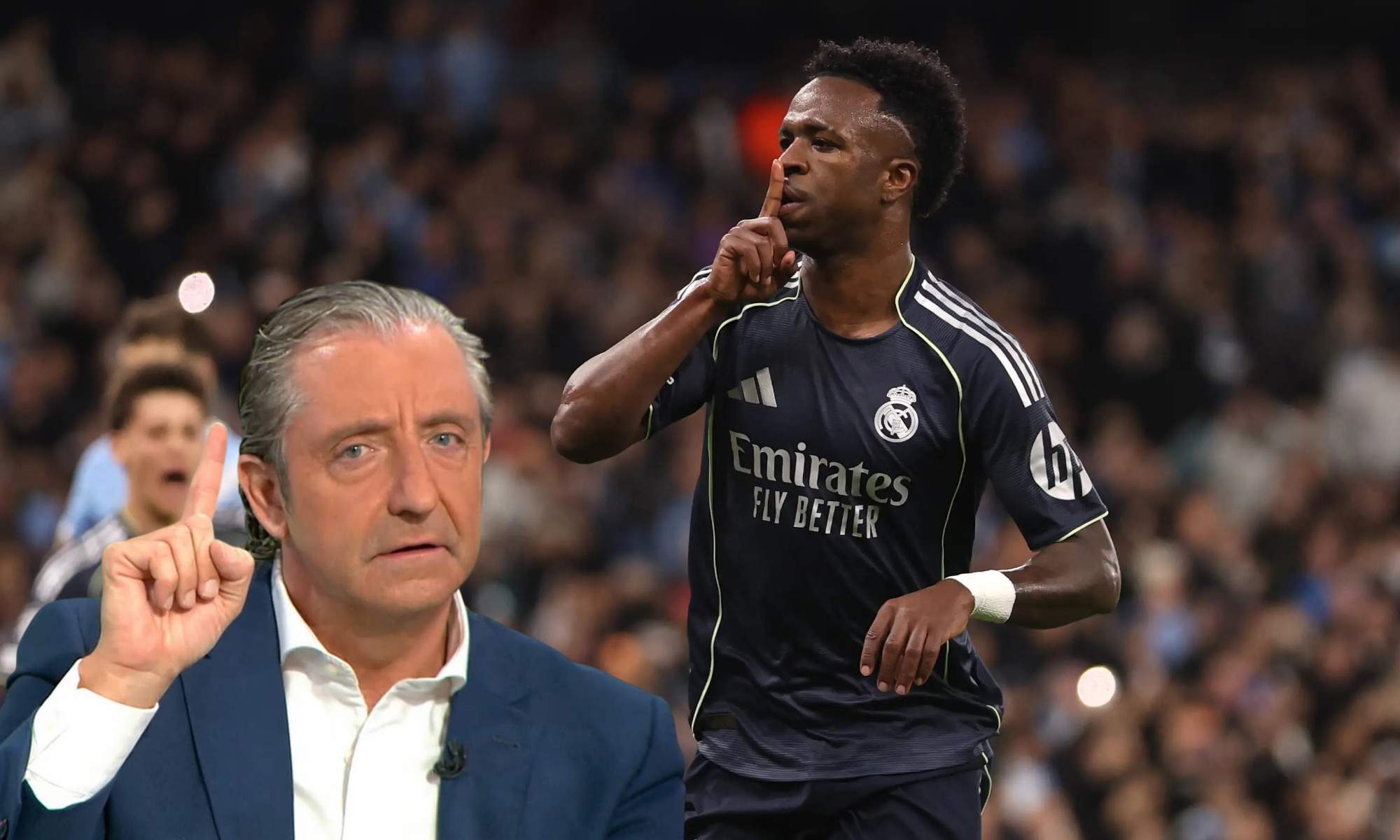 Josep Pedrerol, tras la celebración de Vinicius: "Esto perjudica al Real Madrid"