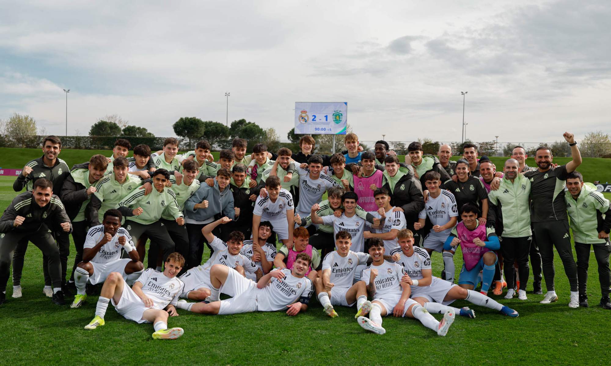 El Real Madrid saca su 'ADN' y estará en la Final Four de la Youth League