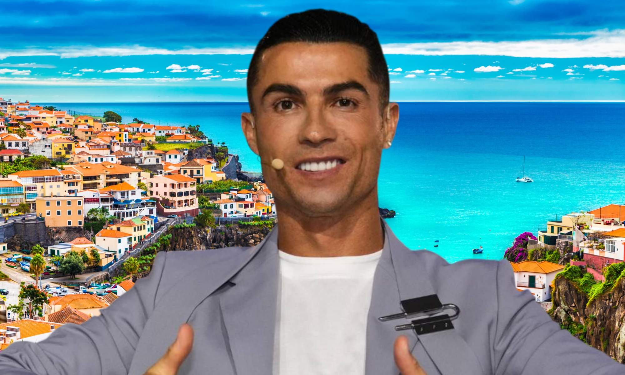 Cristiano Ronaldo es un ferviente seguidor de Madeira, su lugar de nacimiento y donde acude con frecuencia para pasar tiempo en familia.