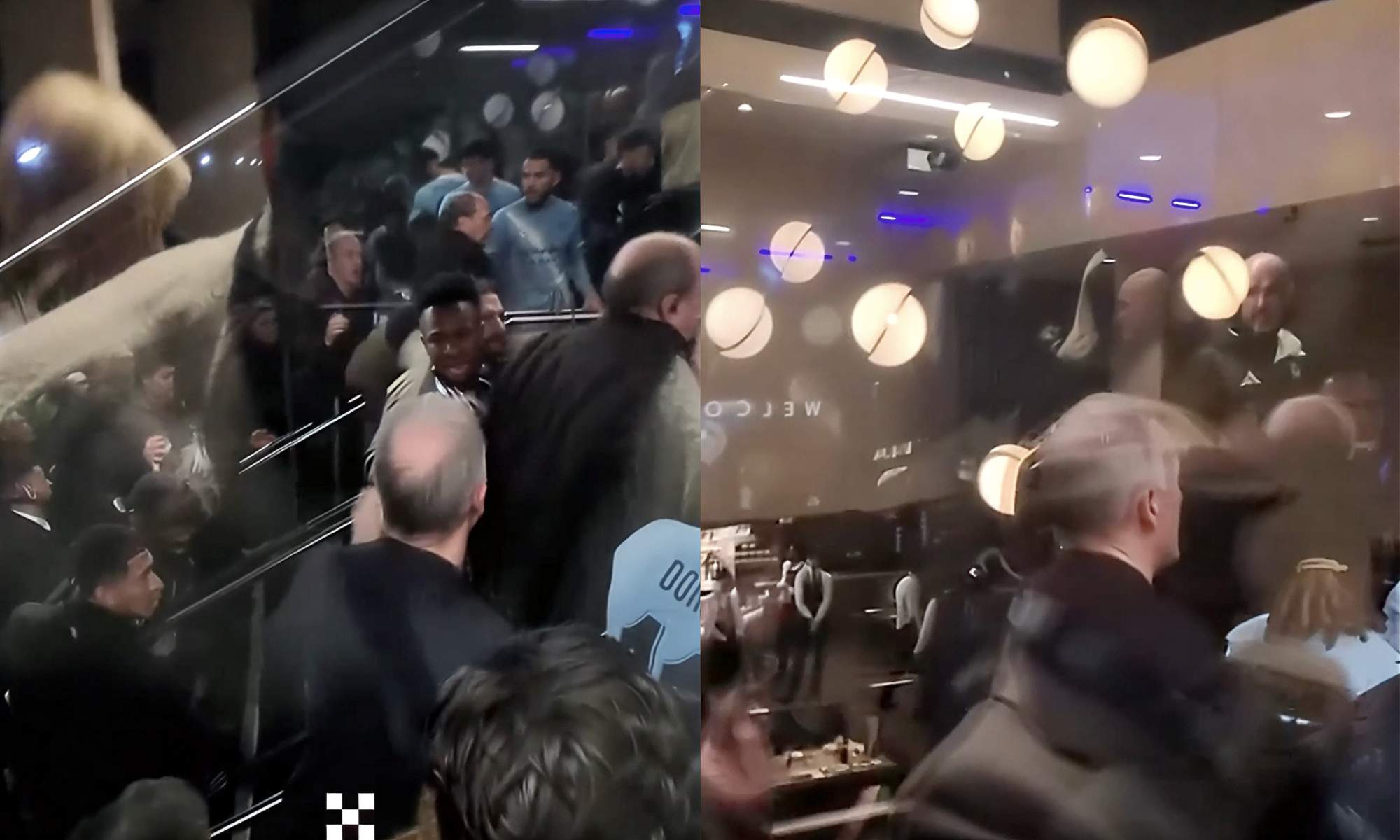 Vinicius Junior tuvo un encontronazo con algunos futbolistas del Manchester City tras el partido en el Etihad.