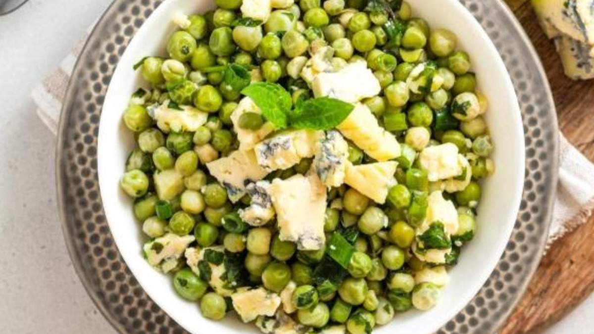 Guisantes con mantequilla